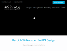 Tablet Screenshot of ks-media.de